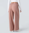 PANTALONE SALENTO TESSUTO WAFFLE LARGO