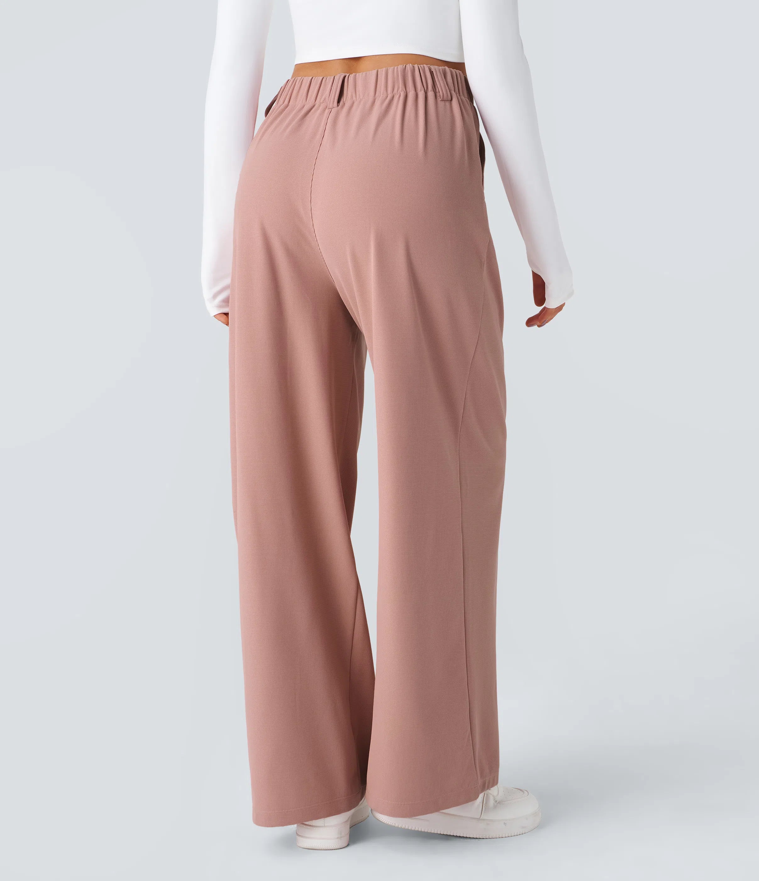 PANTALONE SALENTO TESSUTO WAFFLE LARGO