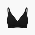 NAHTLOSER PUSH-UP-BH - SCHWARZ