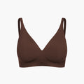 NAHTLOSER PUSH-UP-BH - BRAUN