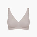 NAHTLOSER PUSH-UP-BH - DUNKELTAUPE