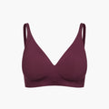 NAHTLOSER PUSH-UP-BH - BURGUND