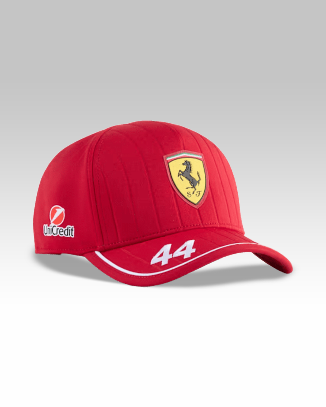 CAPPELLO ROSSO RIGATO REGOLABILE