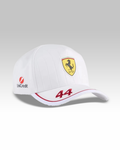 CAPPELLO BIANCO RIGATO REGOLABILE