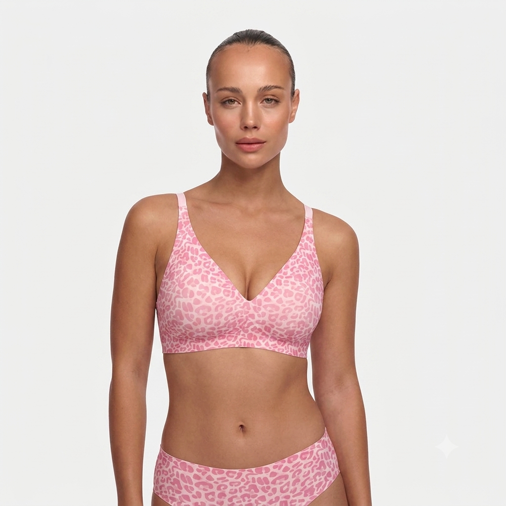NAHTLOSER PUSH-UP-BH - ROSA