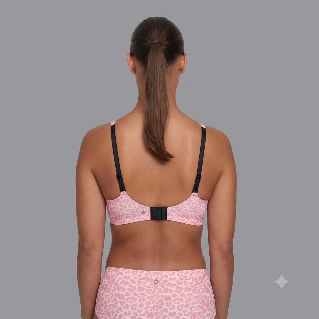 NAHTLOSER PUSH-UP-BH - ROSA