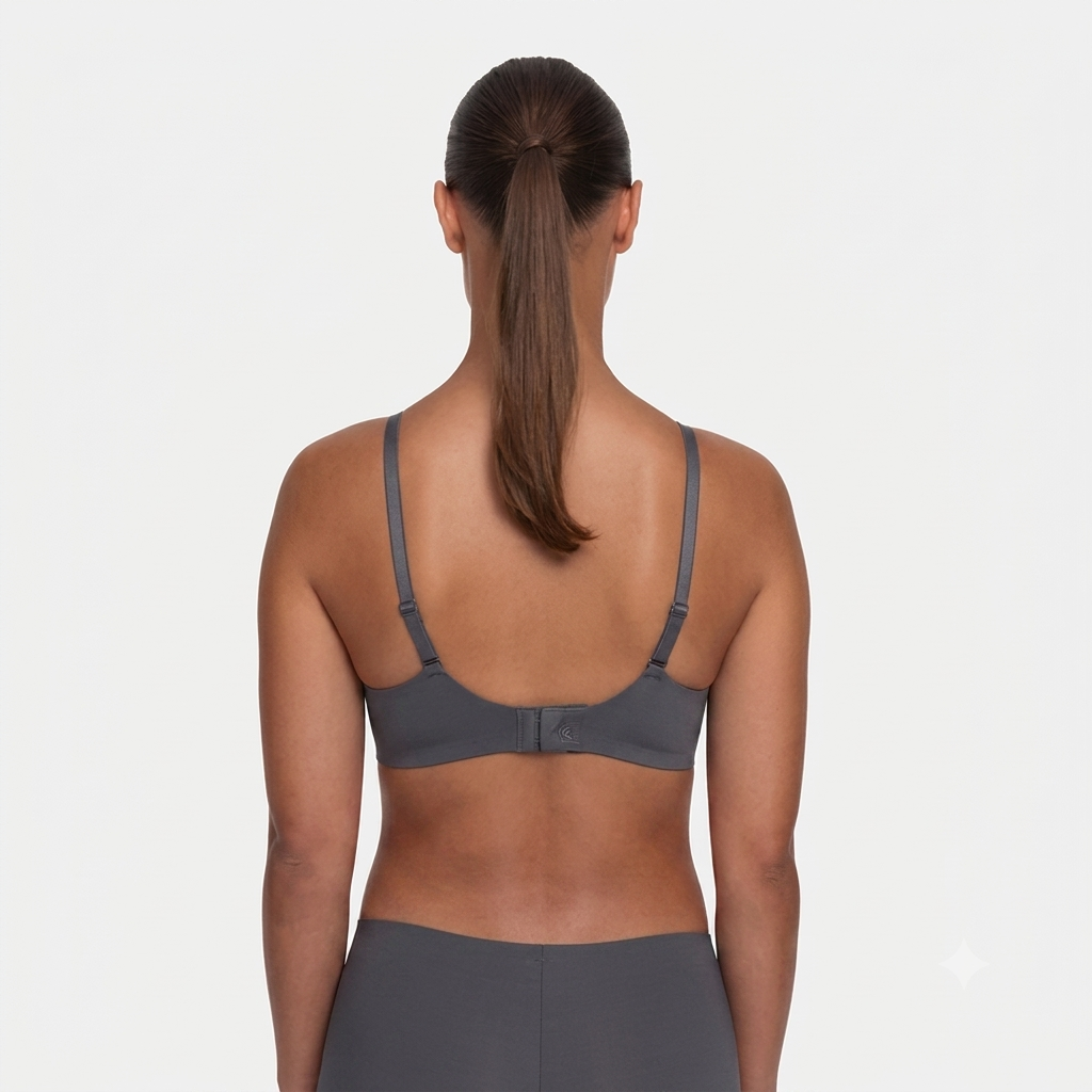 NAHTLOSER PUSH-UP-BH - GRAPHIT