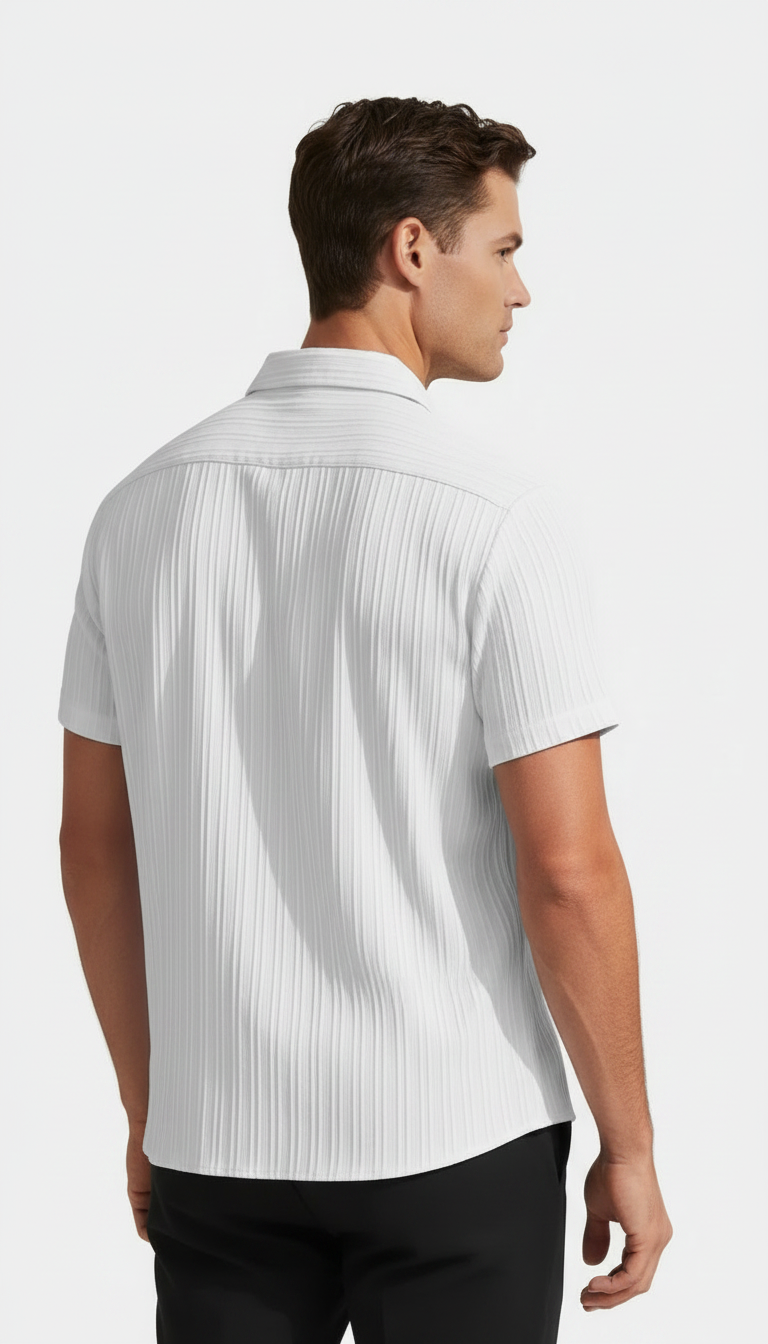 CAMICIA BARI IN LINO BIANCA