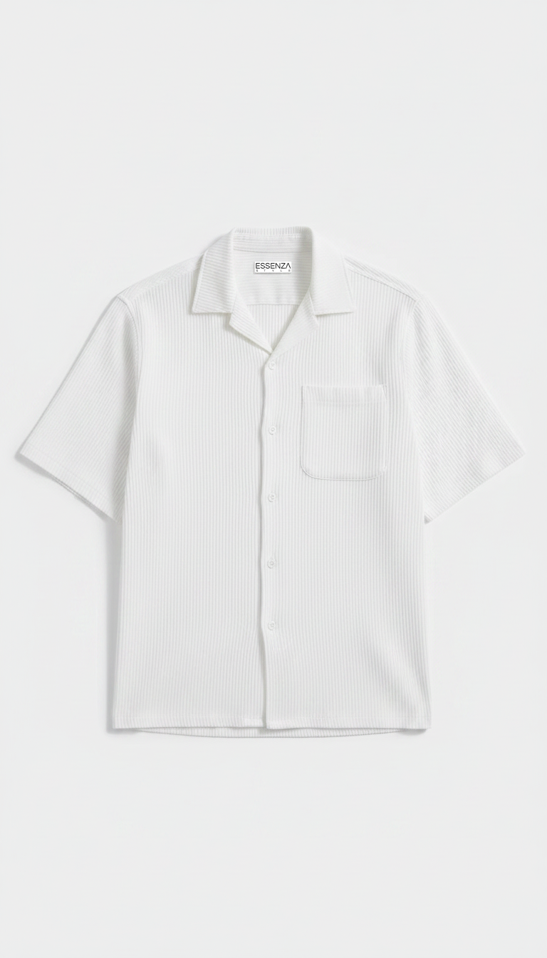 CAMICIA BARI IN LINO BIANCA