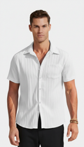 CAMICIA BARI IN LINO BIANCA