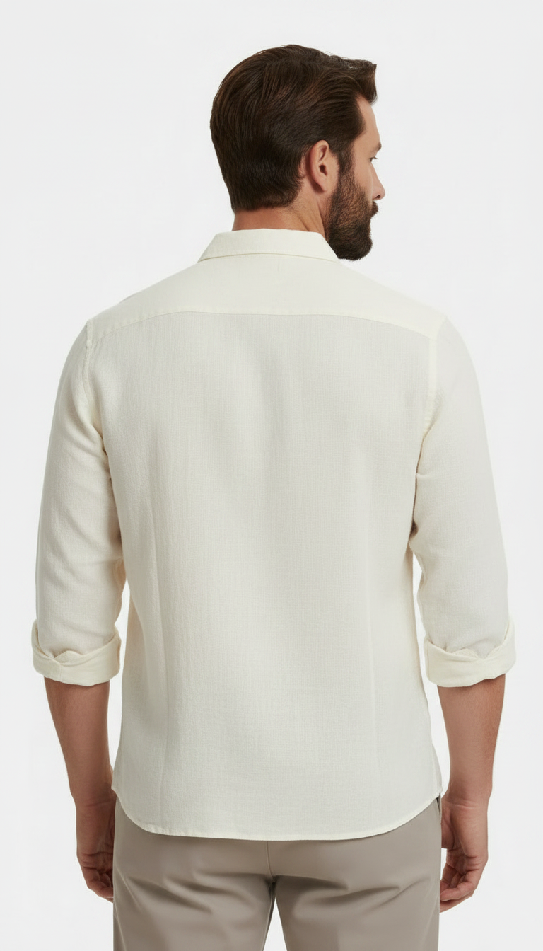 MAGLIA SALENTO IN LINO PANNA