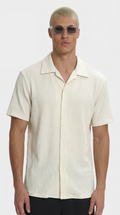 CAMICIA VENEZIA IN LINO PANNA