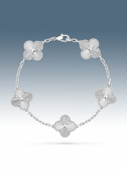 Bracciale Quadrifoglio argento
