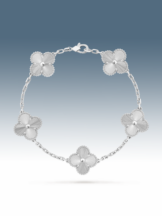 Bracciale Quadrifoglio argento