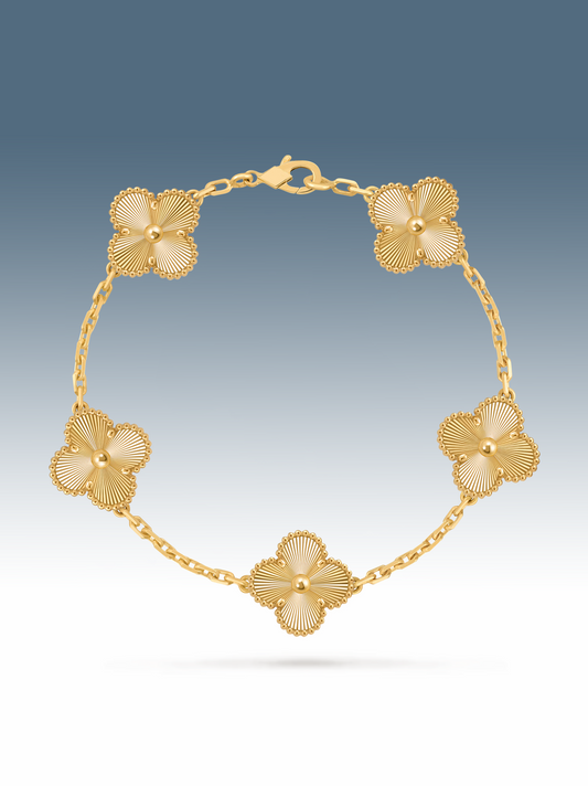 Bracciale Quadrifoglio oro